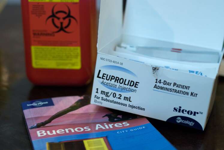 Leuprolide is drug women inject to control ovarian stimulation in In Vitro Fertilization (Photo: Beatrice Murch)